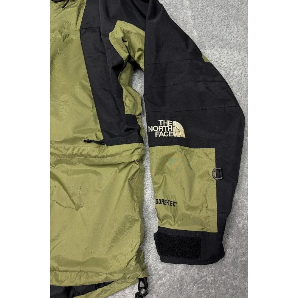 Vintage The North Face Jacket Mens S Green Mountain Light Gore Tex Hooded Zip